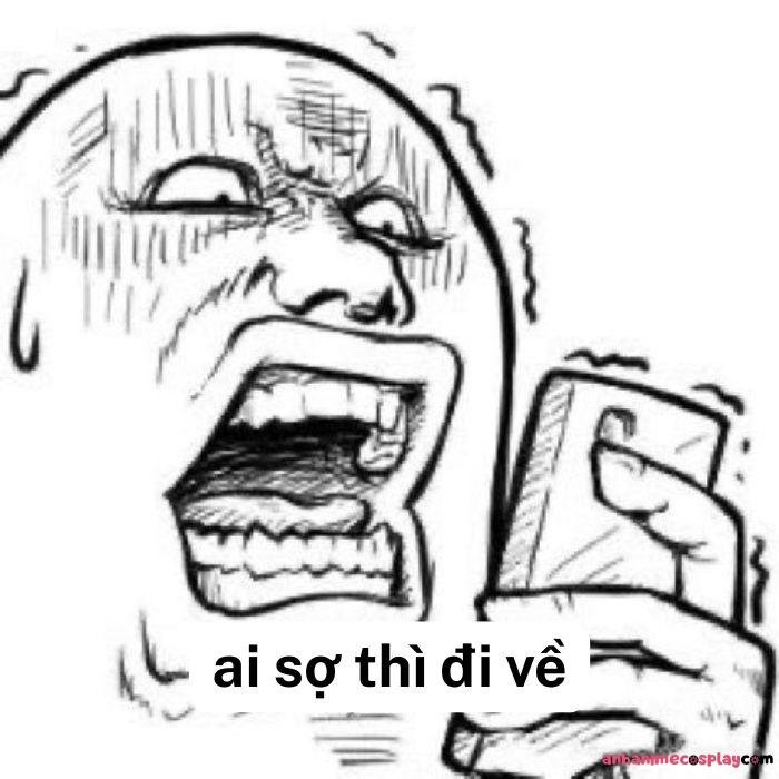 ai sợ thì đi về meme hài độc